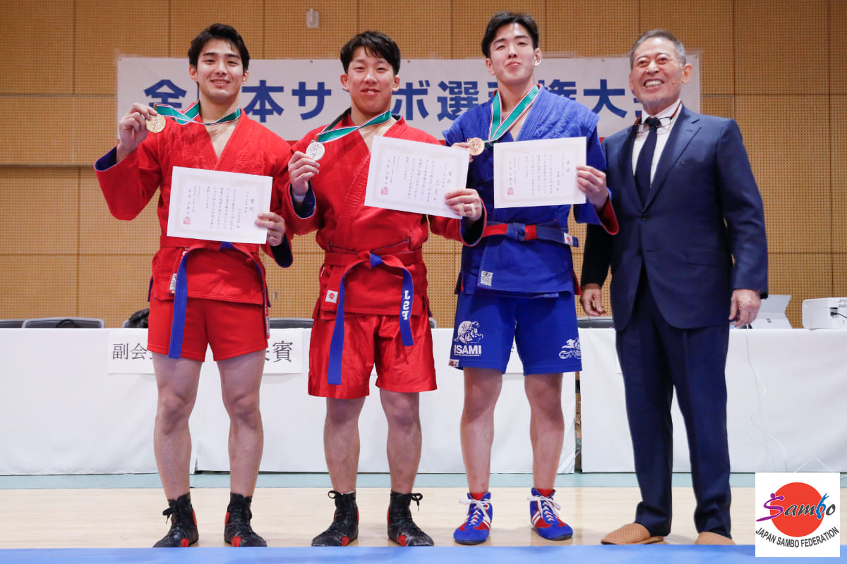 「第51回全日本サンボ選手権大会」大会結果