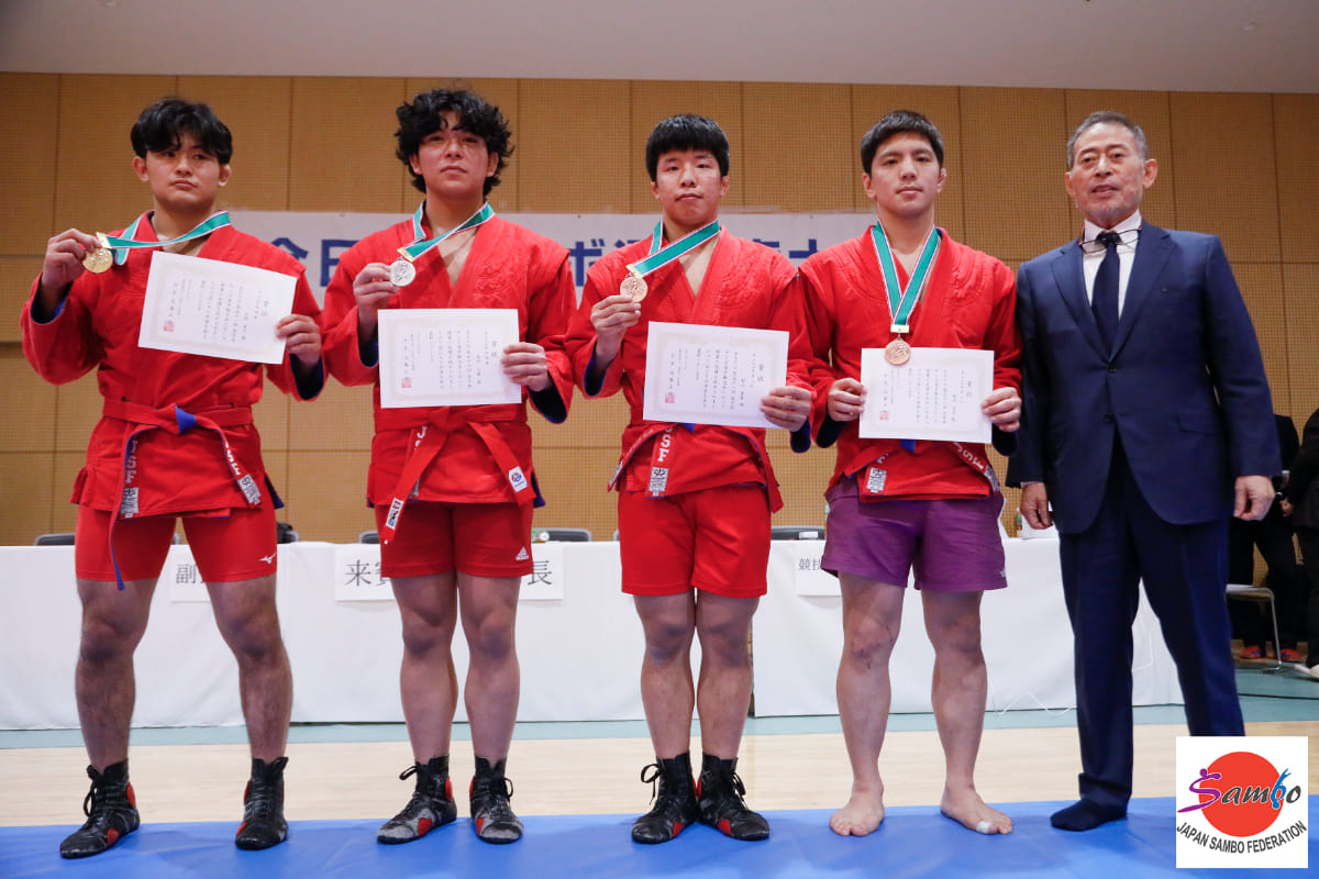 「第51回全日本サンボ選手権大会」大会結果