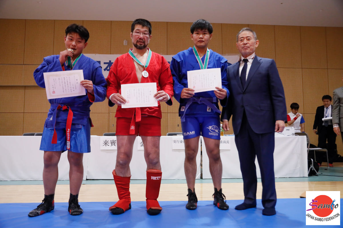 「第51回全日本サンボ選手権大会」大会結果