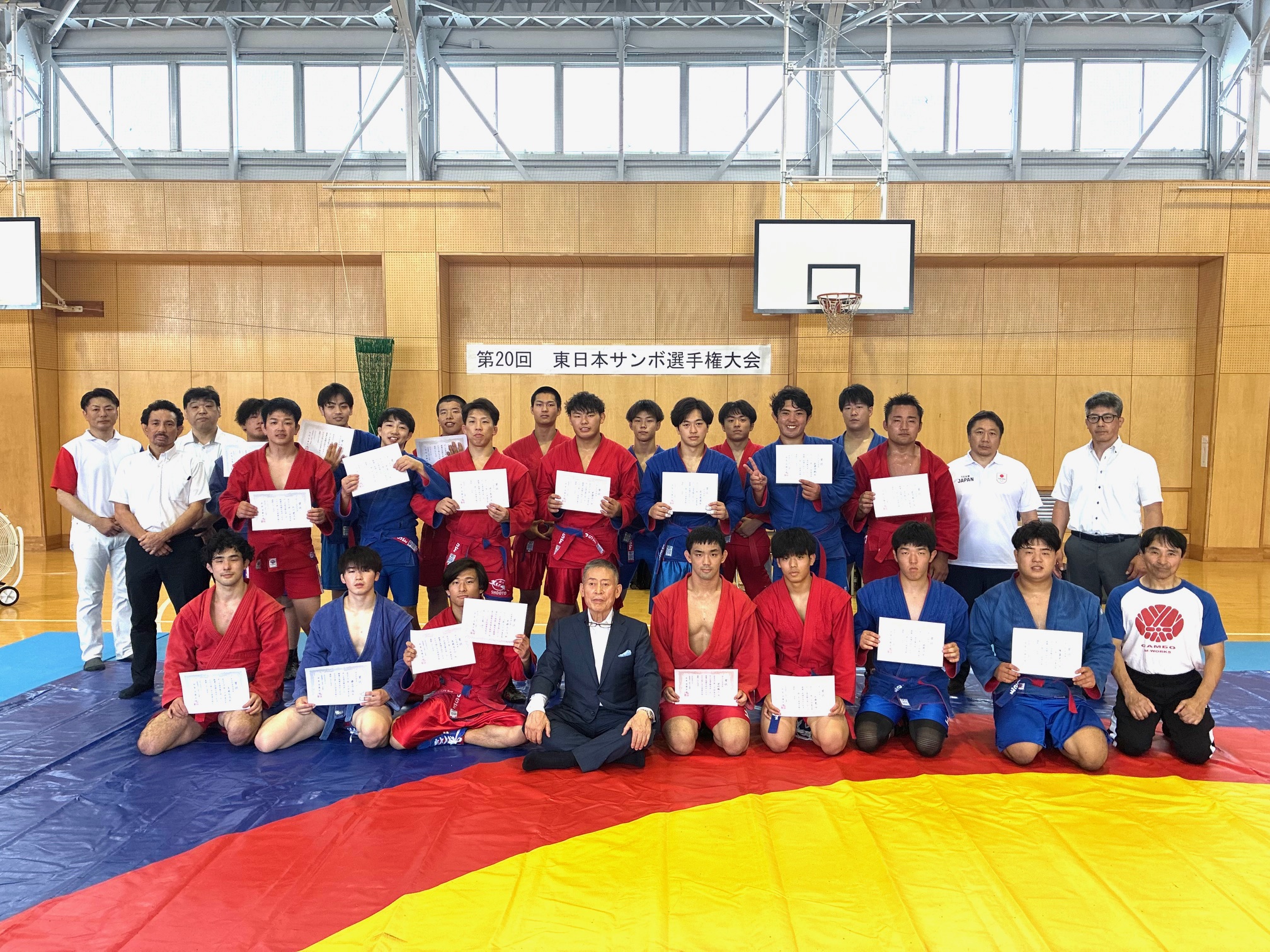 【大会結果】「第20回東日本サンボ選手権大会」